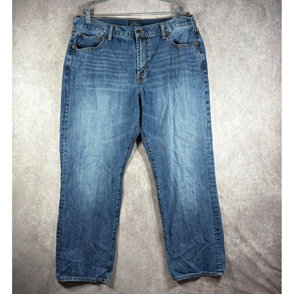 Lucky Brand Jeans Mens Size 40x32 Blue 181 Relaxed Straight Denim Casual Classic